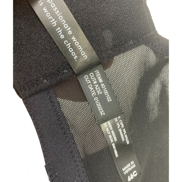 New Torrid 360 Back Smoothing Wire Free Lightly Lined Bra Black Leopard Sz 46C - Picture 8 of 8